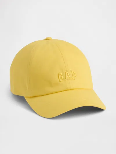 Gap Factory Gap Logo Baseball Hat In Yellow