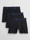 Gap Factory Gap Logo Boxer Briefs (3-pack) In Blue