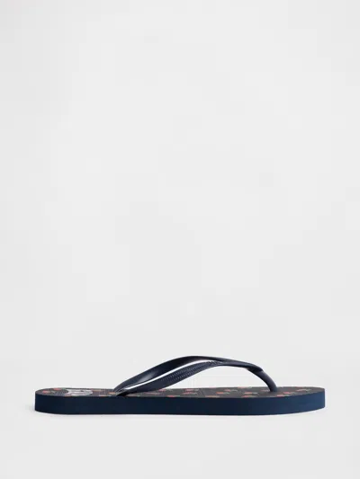 Gap Factory Gap Logo Flip Flops In Multi