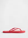 Gap Factory Gap Logo Flip Flops In Red