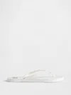 Gap Factory Gap Logo Flip Flops In White
