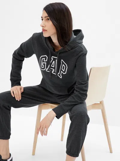 Gap Factory Gap Logo Hoodie In Black