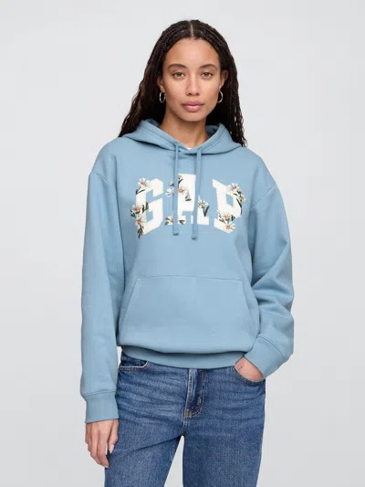 Gap Factory Gap Logo Hoodie In Blue