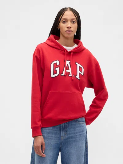 Gap Factory Gap Logo Hoodie In Red