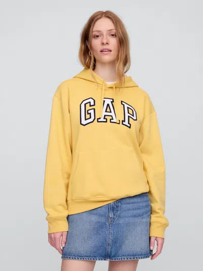 Gap Factory Gap Logo Hoodie In Yellow