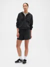 Gap Factory Gap Logo Pull-on Shorts In Black