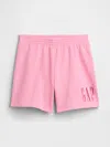 Gap Factory Gap Logo Pull-on Shorts In Pink
