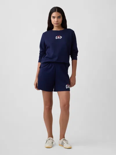 Gap Factory Gap Logo Pull-on Shorts In Navy Bows
