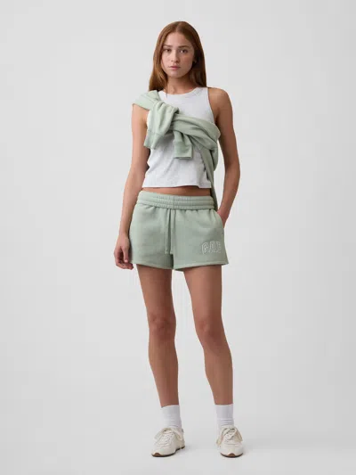 Gap Factory Gap Logo Shorts In Desert Sage Green