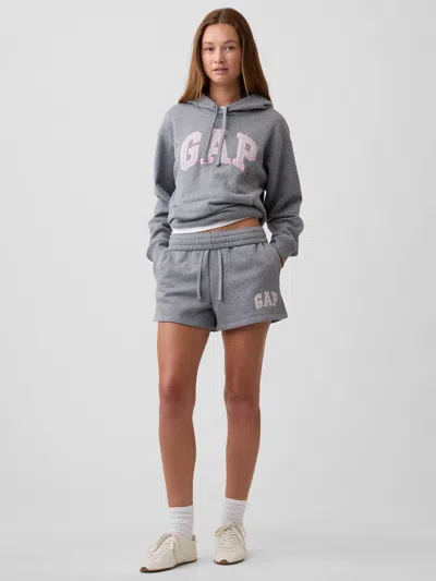 Gap Factory Gap Logo Shorts In Gray Heather