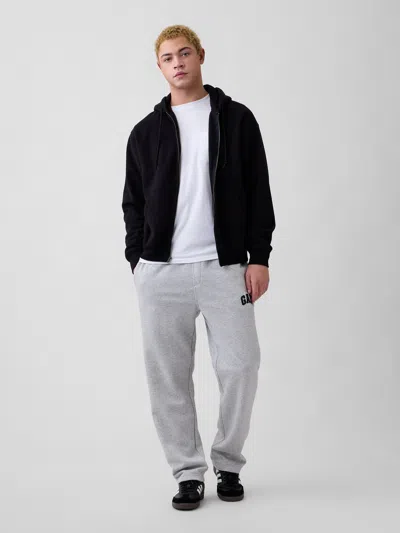 Gap Factory Gap Logo Straight-leg Sweatpants In Gray