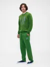 Gap Factory Gap Logo Straight-leg Sweatpants In Green