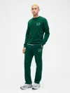 Gap Factory Gap Logo Straight-leg Sweatpants In Green