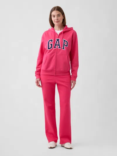 Gap Factory Gap Logo Straight Sweatpants In Pink