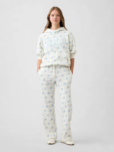 Gap Factory Gap Logo Straight Sweatpants In White