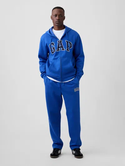 Gap Factory Gap Logo Straight-leg Sweatpants In Primary Blue