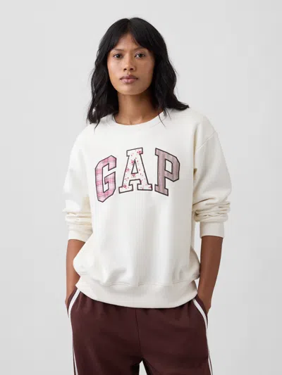 Gap Factory Gap Logo Sweatshirt In Ivory Cream Frost