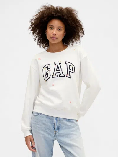 Gap Factory Gap Logo Sweatshirt In White