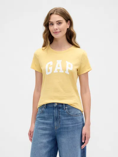Gap Factory Gap Logo T-shirt In Gold