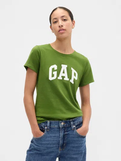 Gap Factory Gap Logo T-shirt In Green