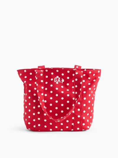 Gap Factory Gap Logo Tote Bag In Red Polka Dot