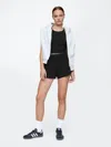 Gap Factory Gapfit 3" Mid Rise Runaround Shorts In Black