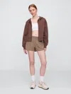 Gap Factory Gapfit 3" Mid Rise Runaround Shorts In Brown