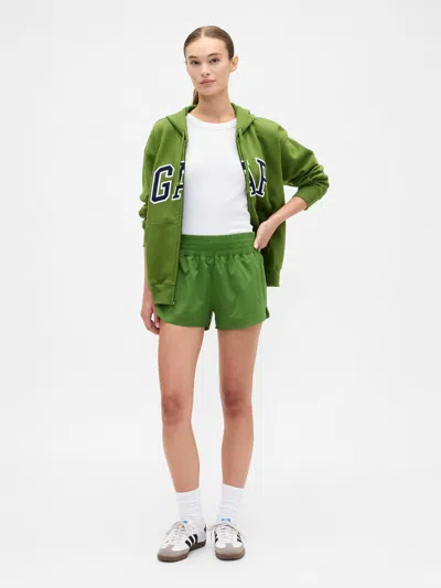 Gap Factory Gapfit 3" Mid Rise Runaround Shorts In Green