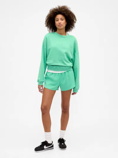 Gap Factory Gapfit 3" Mid Rise Runaround Shorts In Green