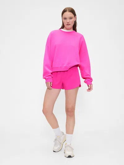 Gap Factory Gapfit 3" Mid Rise Runaround Shorts In Pink