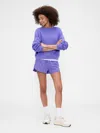 Gap Factory Gapfit 3" Mid Rise Runaround Shorts In Purple