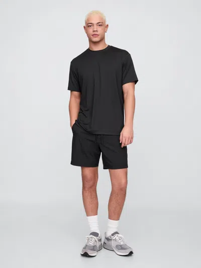 Gap Factory Gapfit 7" Lined Athletic Shorts In Black