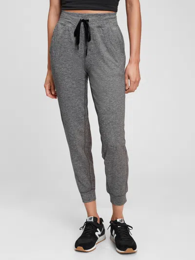 Gap Factory Gapfit Brushed Tech Jersey Joggers In Gray