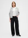 Gap Factory Gapfit High Rise Loose Runaround Pants In Black