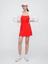 Gap Factory Gapfit Recycled Studio Dress In Red