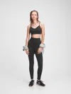 Gap Factory Gapfit Sky High Studio Full-length Leggings In Black