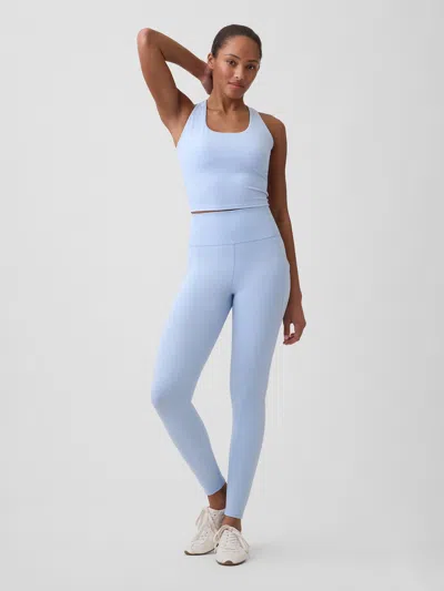 Gap Factory Gapfit Sky High Studio Pocket Leggings In Blue