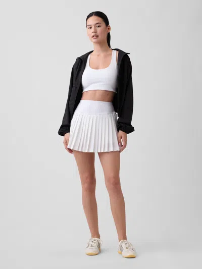 Gap Factory Gapfit Studio Pleated Skort In White