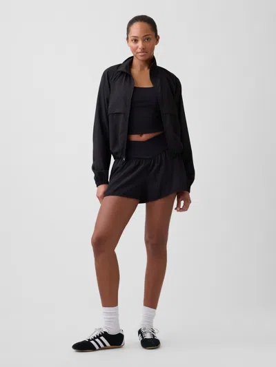 Gap Factory Gapfit Studio Recycled 3" Runaround Shorts In Black