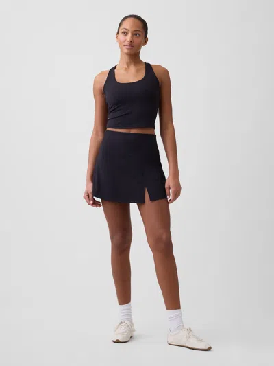 Gap Factory Gapfit Studio Recycled Skort In Black