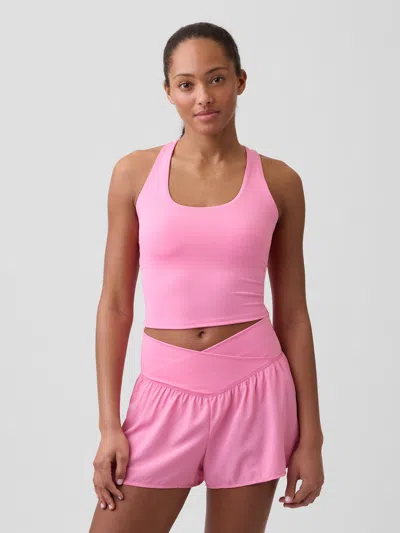 Gap Factory Gapfit Studio Recycled Tank Top In Pink
