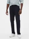 Gap Factory Gapflex Essential Khakis In Straight Fit In Blue