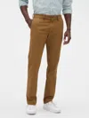 Gap Factory Gapflex Essential Khakis In Straight Fit In Multi