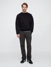 Gap Factory Gapflex Essential Khakis In Straight Fit In Animal Print