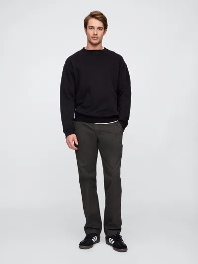 Gap Factory Gapflex Essential Khakis In Straight Fit In Animal Print