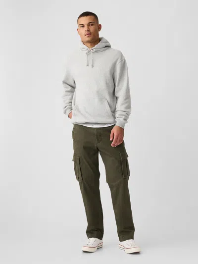 Gap Factory Gapflex Essential Straight Cargo Pants In Green