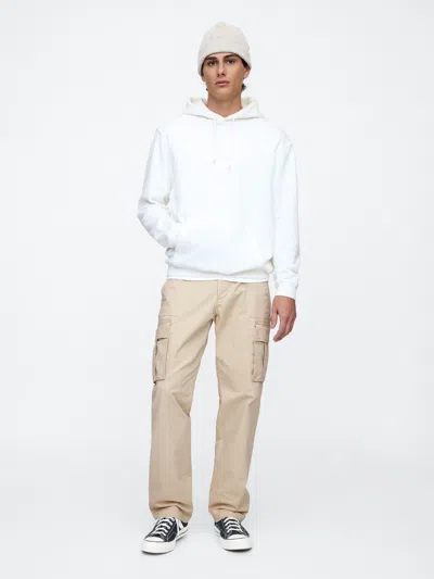 Gap Factory Gapflex Essential Straight Cargo Pants In Neutral