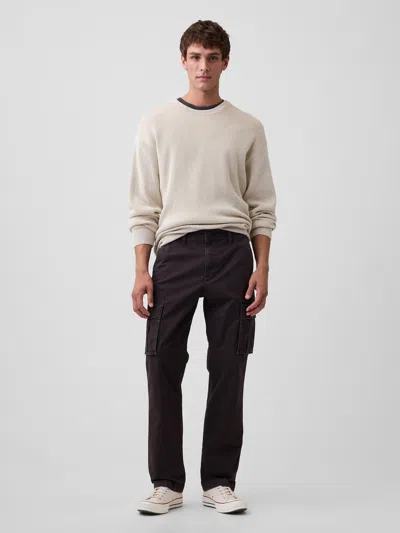 Gap Factory Gapflex Essential Straight Cargo Pants In Terra Brown
