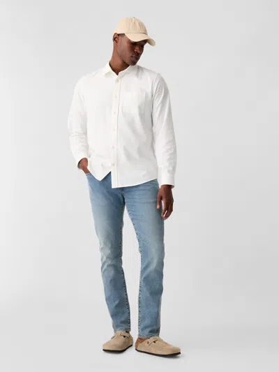Gap Factory Gapflex Slim Jeans In White
