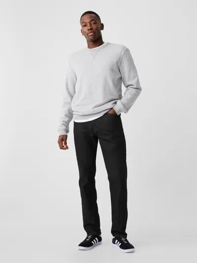 Gap Factory Gapflex Straight Jeans In Black